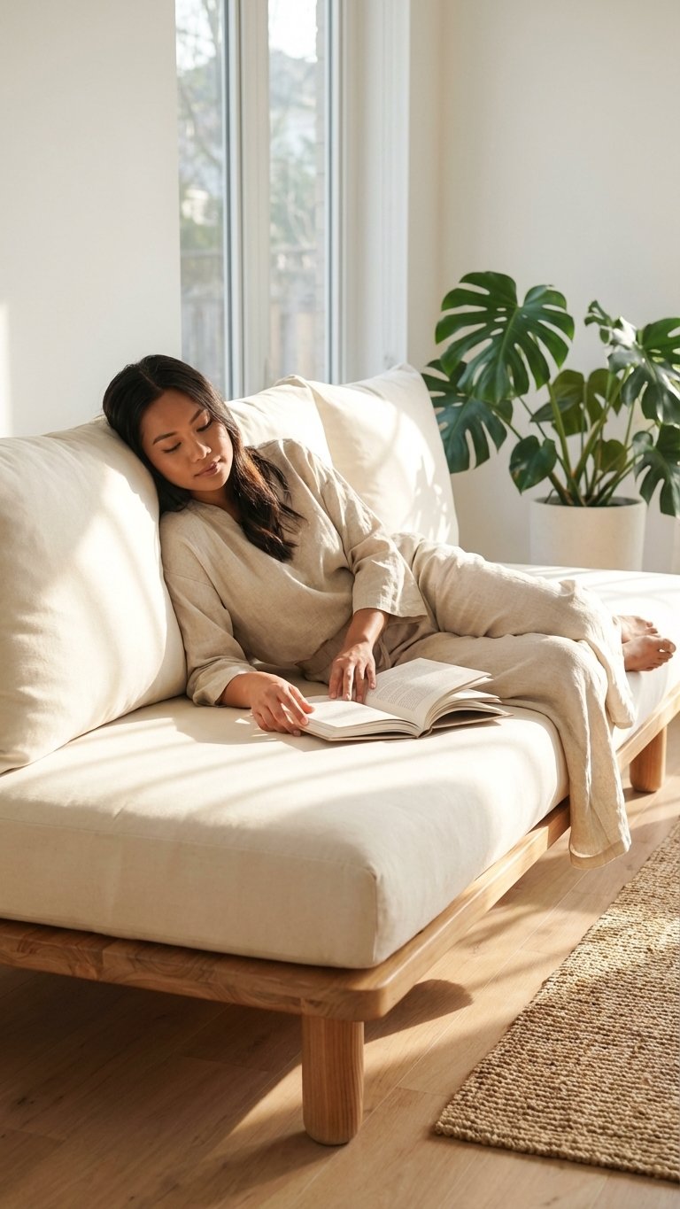 Canvas daybed lifestyle